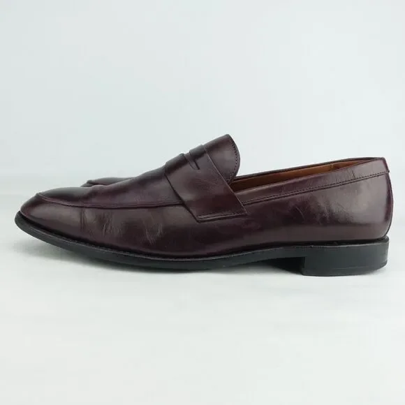 ALLEN EDMONDS Men Penny Loafers Presidio Size 11.5 B Narrow  display picture 3
